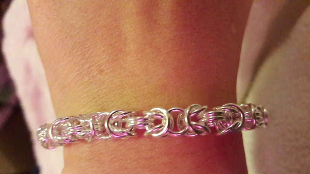 silver bracelet